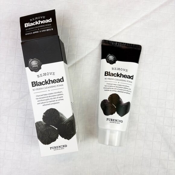 Pure Mind Remove Blackhead So Fresh Cleansing Foam (100 ml) Made in Korea - Picture 1 of 13